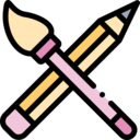 pencil,edit tools,Tools and utensils,art,paint brush,painter,artist,painting